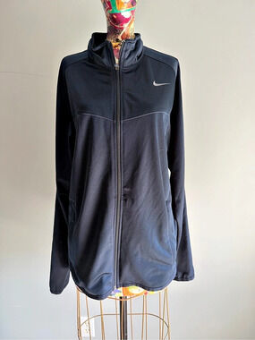 Nike Black Track Jacket Size Medium